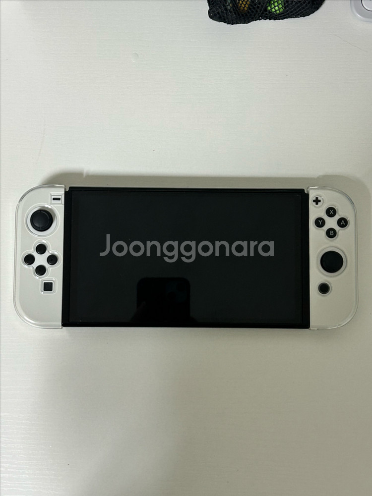 닌텐도 스위치 oled 화이트 풀박스+동숲, 마리오카트8 포함 판매--2