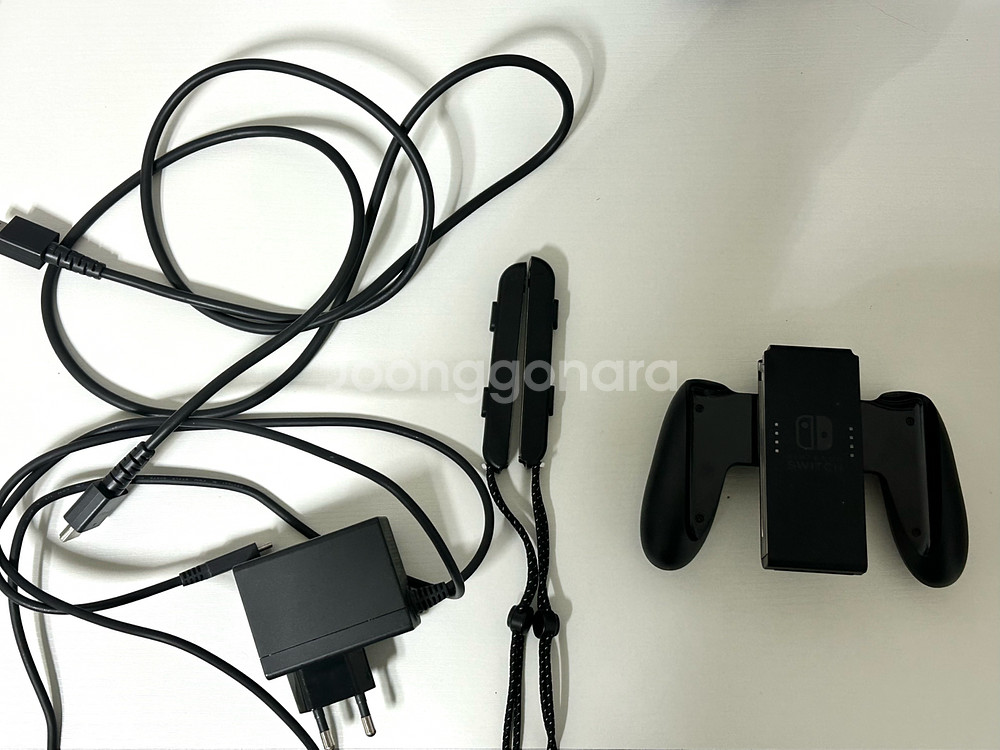 닌텐도 스위치 oled 화이트 풀박스+동숲, 마리오카트8 포함 판매--4