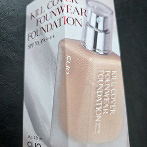 미개봉 새상품 클리오 킬커버 파운데이션 리넨