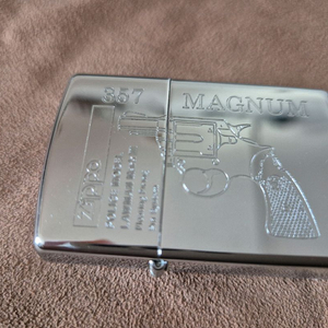 빈티지 지포 매그넘 총기 디자인 라이터 이미지