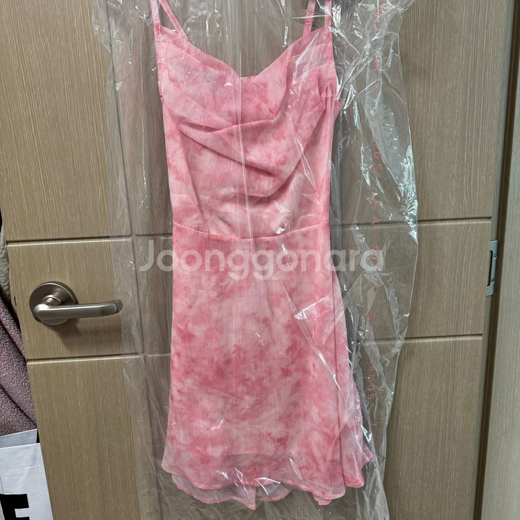 아뜨랑스 메이드 플라워 여름 나시 미니 원피스--5