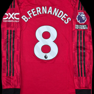 25-26 맨유 홈킷 브루노 페르난데스 브페 긴팔유니폼