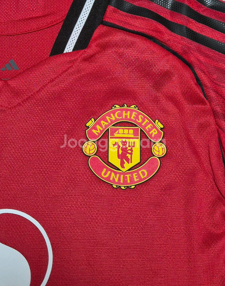 25-26 맨유 홈킷 브루노 페르난데스 브페 긴팔유니폼--4