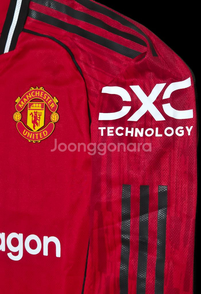 25-26 맨유 홈킷 브루노 페르난데스 브페 긴팔유니폼--6