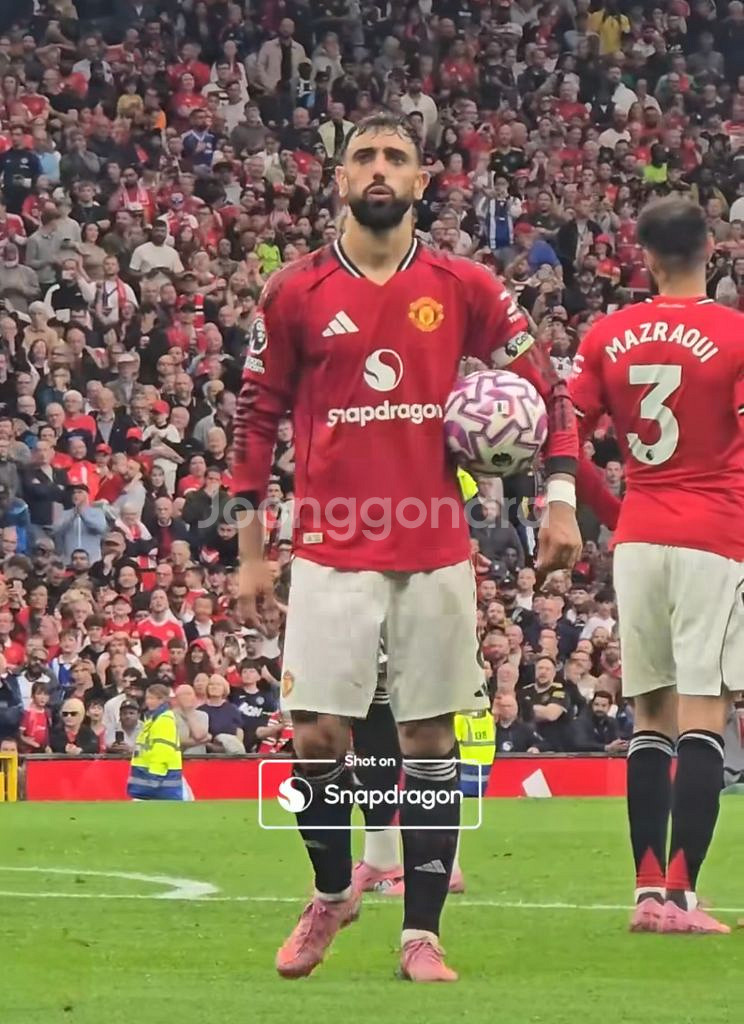 25-26 맨유 홈킷 브루노 페르난데스 브페 긴팔유니폼--8