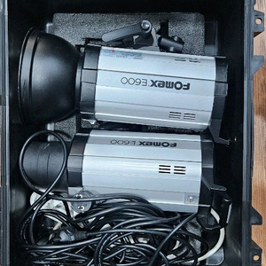 포맥스 E600 조명 + 포멕스 동조기 RX-1 리모컨 세트 + 케이스