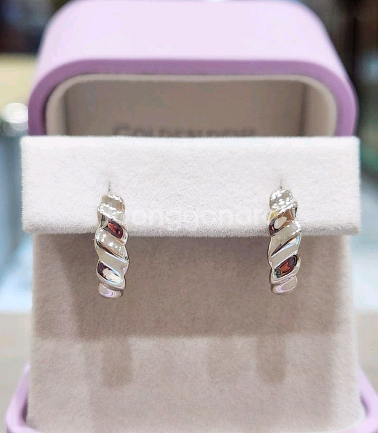 골든듀 엔텔로프 귀걸이 화골 18k 새상품--0