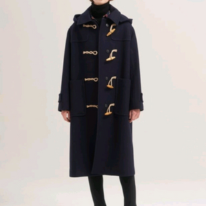 빈폴 레이디스 솔리드 롱 더플 오버사이즈 모직코트 떡볶이코트 90