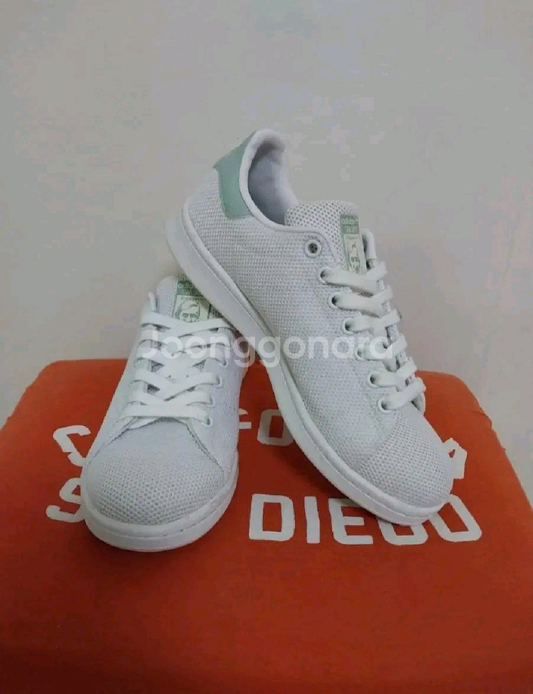 여성 아디다스 오리지널스 스탠스미스 캐주얼 운동화(240)--1