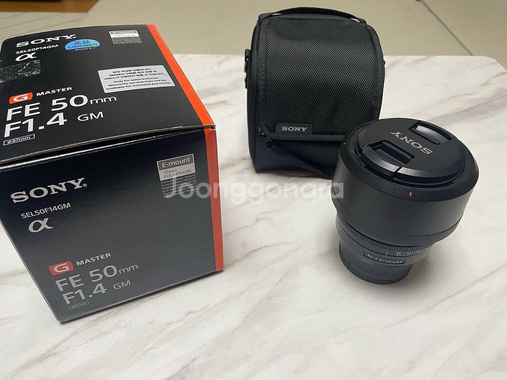 소니 FE 50mm F1.4 GM 50.4gm 렌즈--0