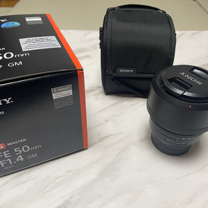 소니 FE 50mm F1.4 GM 50.4gm 렌즈