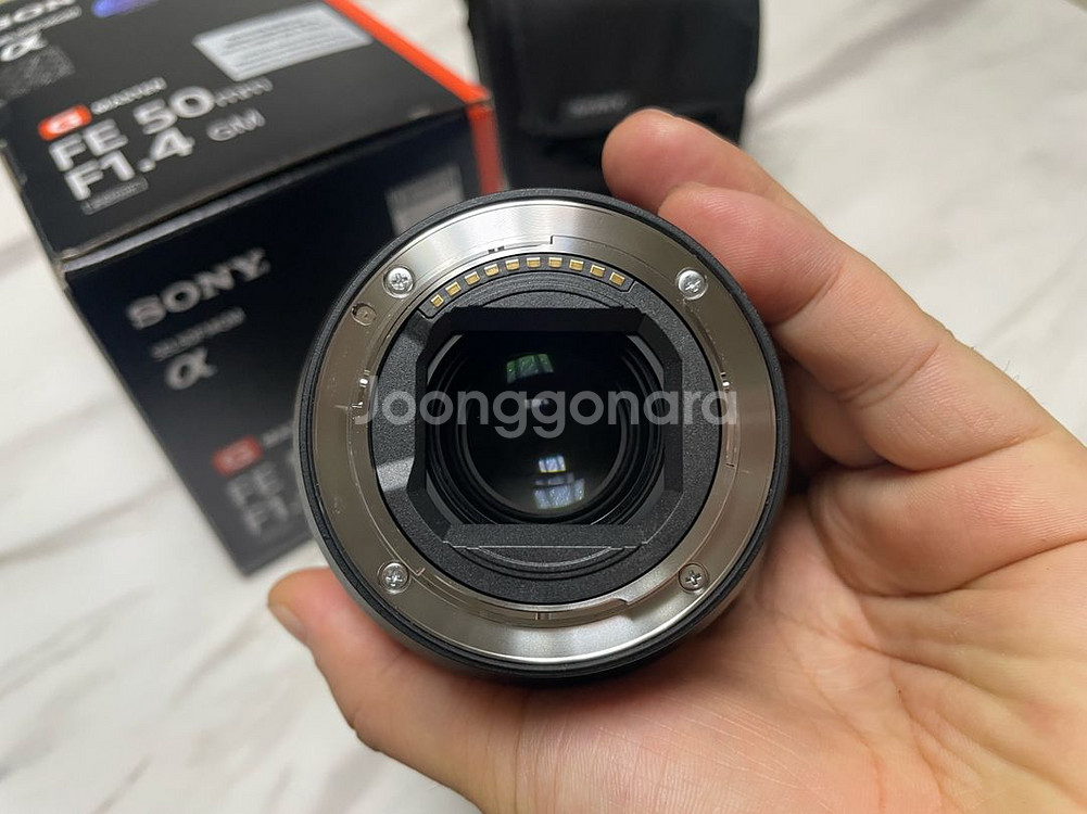 소니 FE 50mm F1.4 GM 50.4gm 렌즈--2