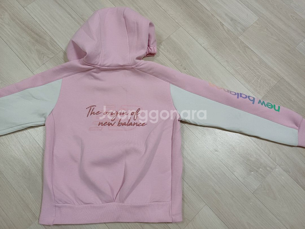 여아옷(뉴발란스 키즈 후드 집업 세트130)--2