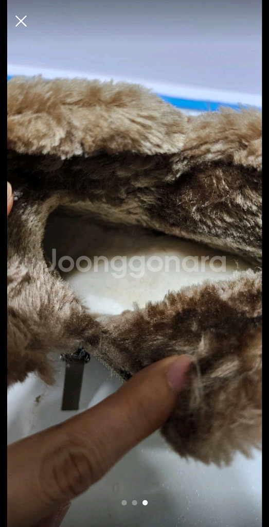 새상품/따뜻한 겨울 부츠 245--1