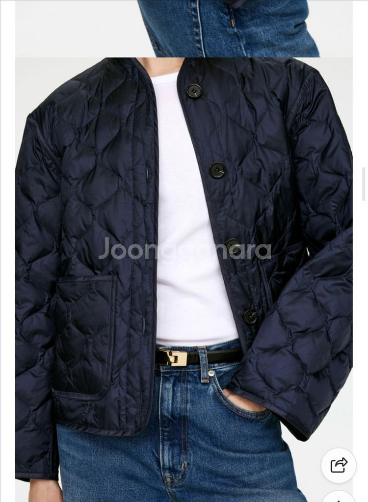 아르켓 여성 퀼팅 라이너 자켓 패딩--1