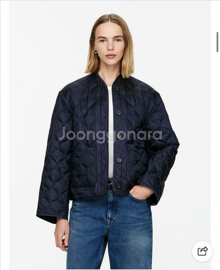 아르켓 여성 퀼팅 라이너 자켓 패딩--0