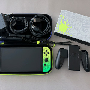 닌텐도스위치 oled 스플래툰에디션 s급