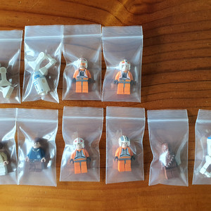 레고 스타워즈 6212, 9493 미니피규어 일괄 판매합니다.