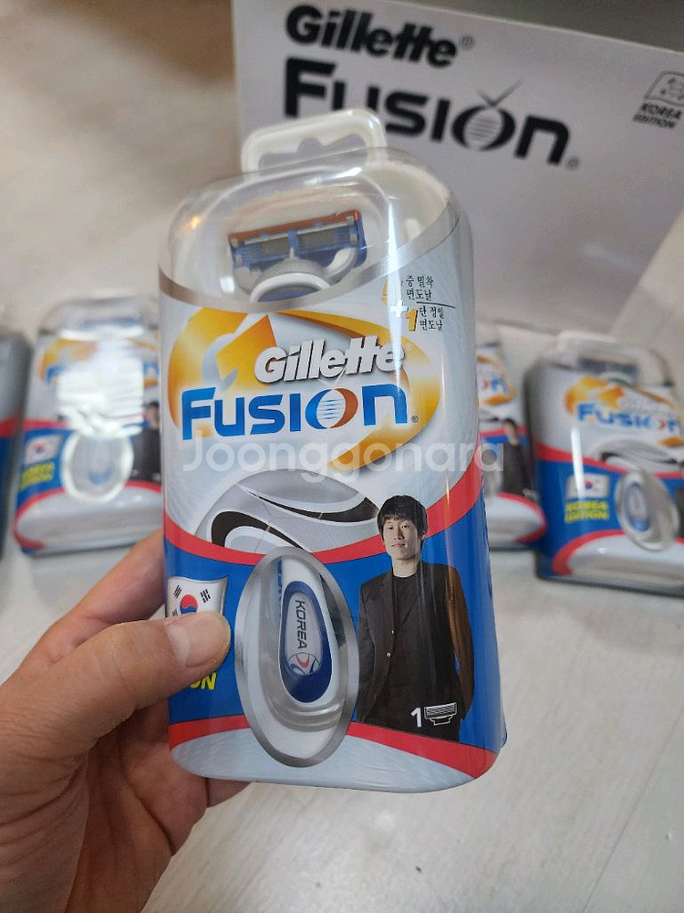 박지성 에디션 질레트 면도기--0