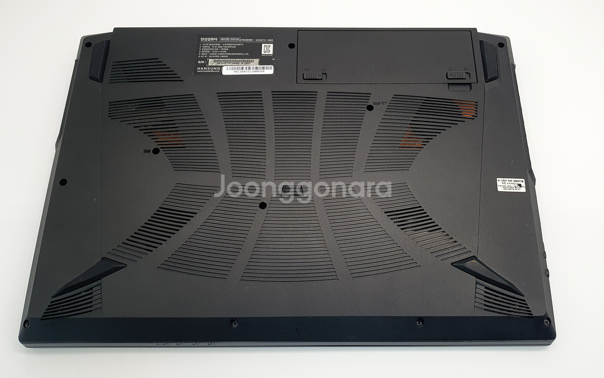 [게이밍]한성 15인치 게이밍노트북(i7-9th/1660Ti/램32GB)--5