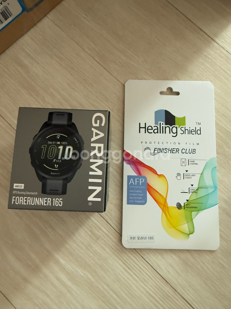 [미개봉]가민 포러너 165 블랙/슬레이트 +액정보호필름--1