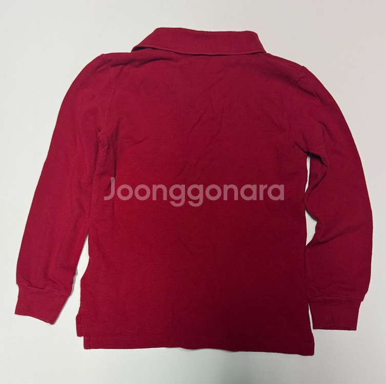 폴로 랄프로렌 키즈 신형 라벨 긴팔 카라티 7--1