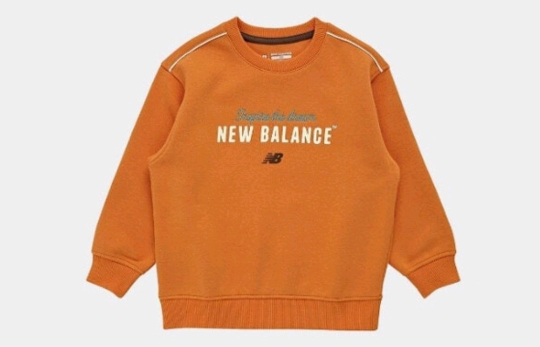 뉴발란스키즈 기모맨투맨티셔츠 140사이즈--7