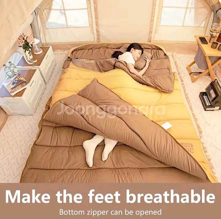 할인중[특배새제품] 캠핑침낭 캠핑매트--3