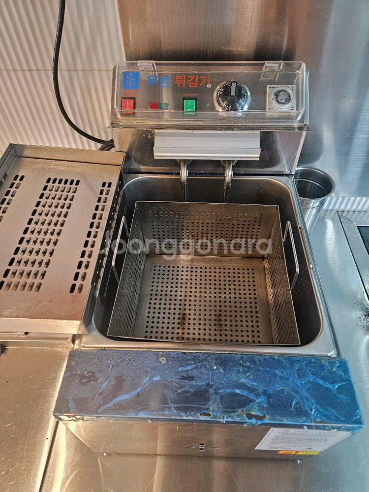 우성 업소용 튀김기--1