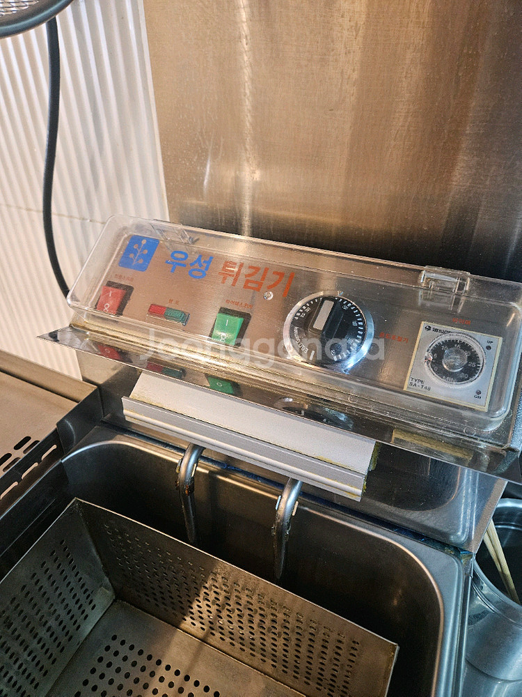 우성 업소용 튀김기--4