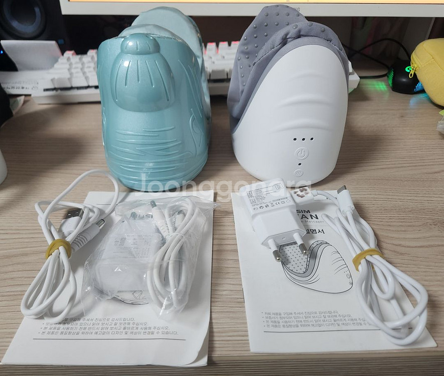 휴심 손목 발목 온열마사지기 (스완, 타이거)--2