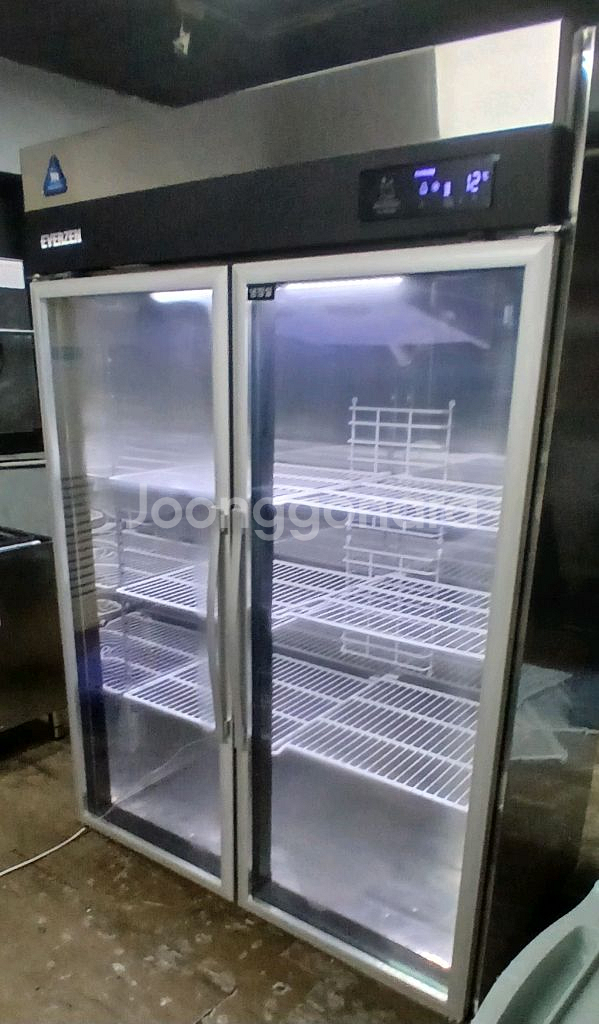 [2022년10월식]에버젠 45박스 간냉식 유리문 냉장고 팝니다. S급--1