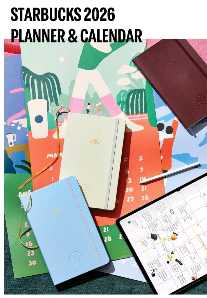 스타벅스 프리퀀시 2026 플래너 다이어리 플레너--2