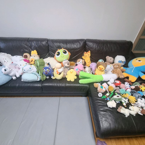 캐릭터 인형 대량 세트