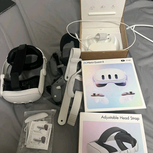 메타 퀘스트3 512GB 풀박스 + 사제 스트랩 + 안면폼 세트