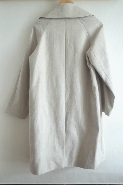 까르벵 carven 베이지 린넨코트 까르뱅 이미지