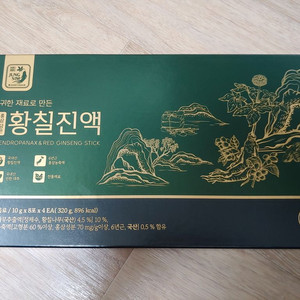 정심 홍삼담은 황칠진액 32포 미개봉 새제품