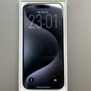 아이폰 15 프로 맥스 512GB(애케플 25.12.24)