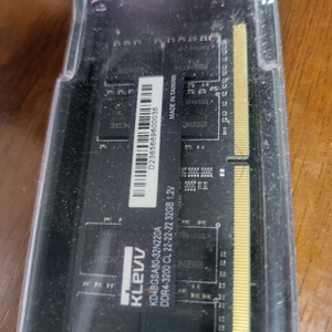 DDR4 32GB 메모리 klevv 노트북용