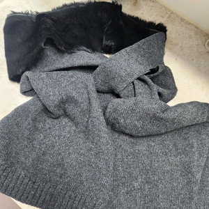 한섬 sj 렉스퍼울캐시미어 머플러