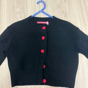 오아이오아이 앙고라 하트 가디건