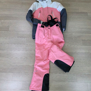 ICEPEAK 키즈 스키복 세트 사이즈 140 핑크색