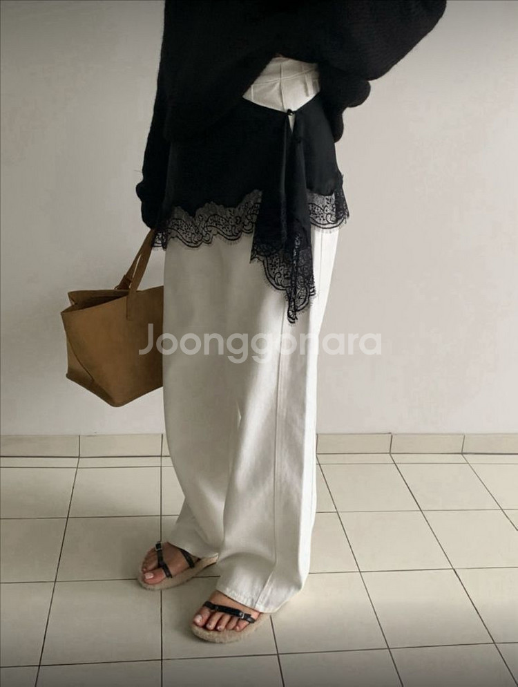 <새상품> 레이어드 랩 스커트 2color--3