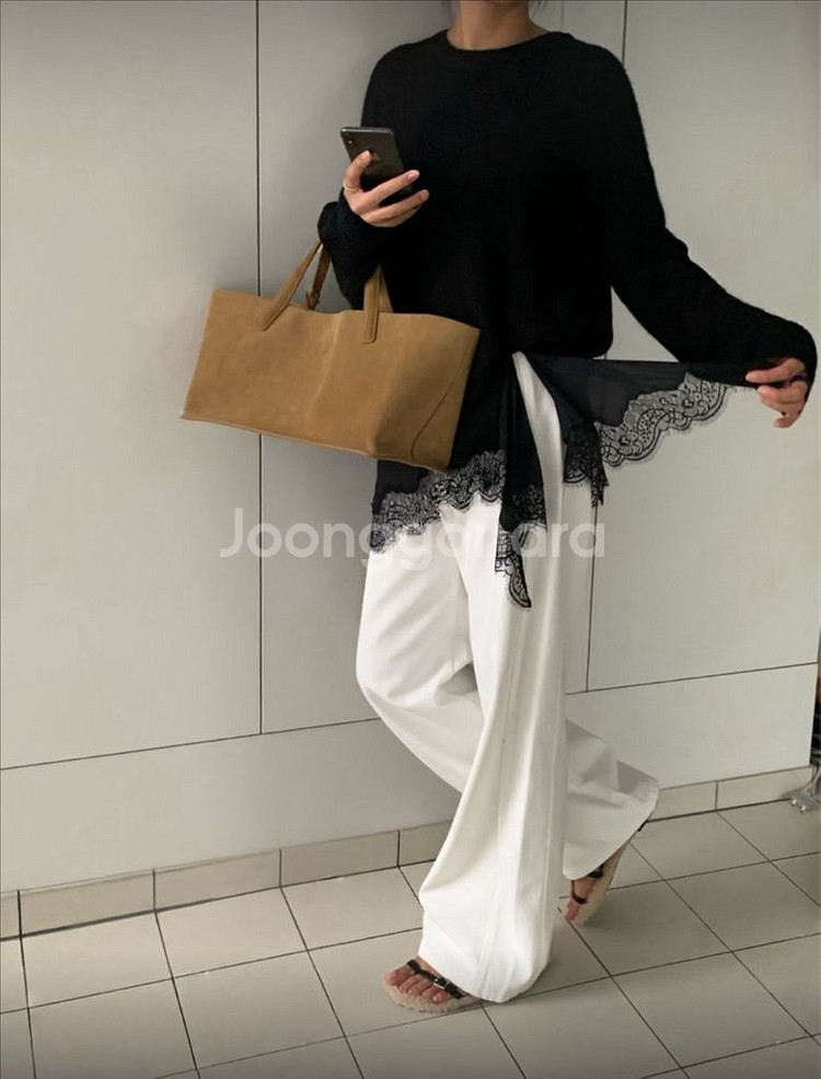 <새상품> 레이어드 랩 스커트 2color--6