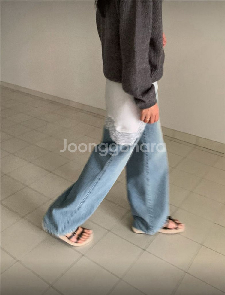 <새상품> 레이어드 랩 스커트 2color--9