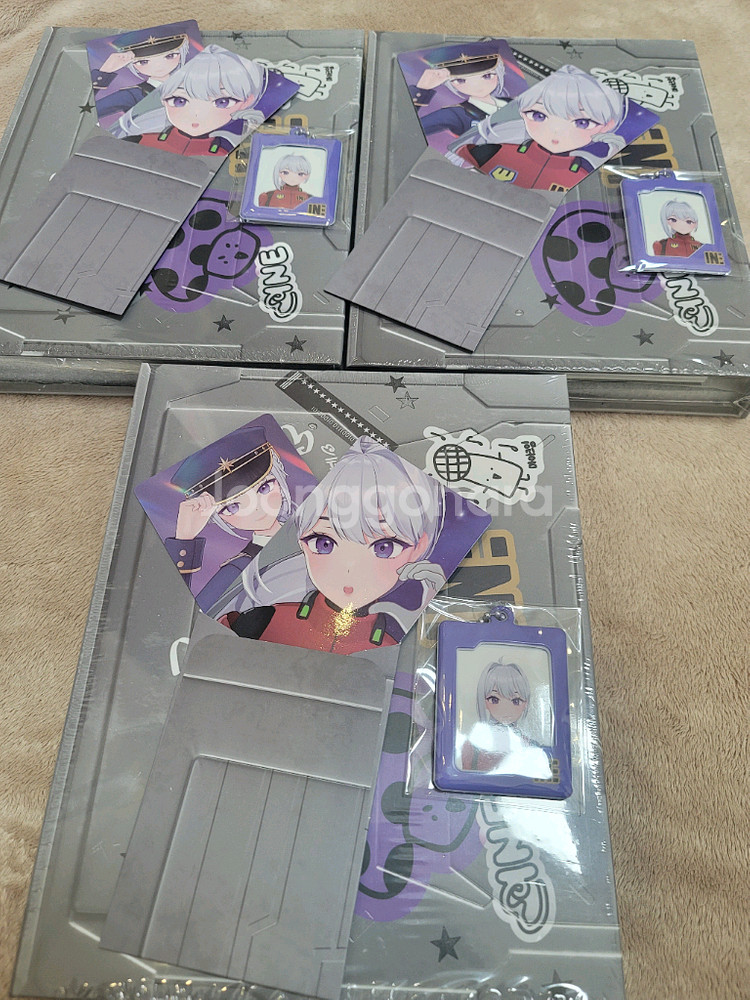 비마라 포카) 바인더 앨범 아이네 버전 이세계아이돌 Be My Light--1