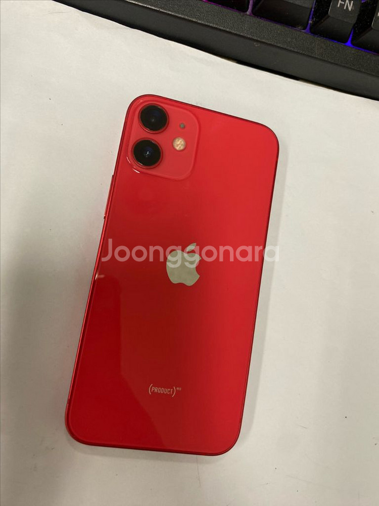 아이폰12미니 레드 SSS급 128GB 배터리91%--1