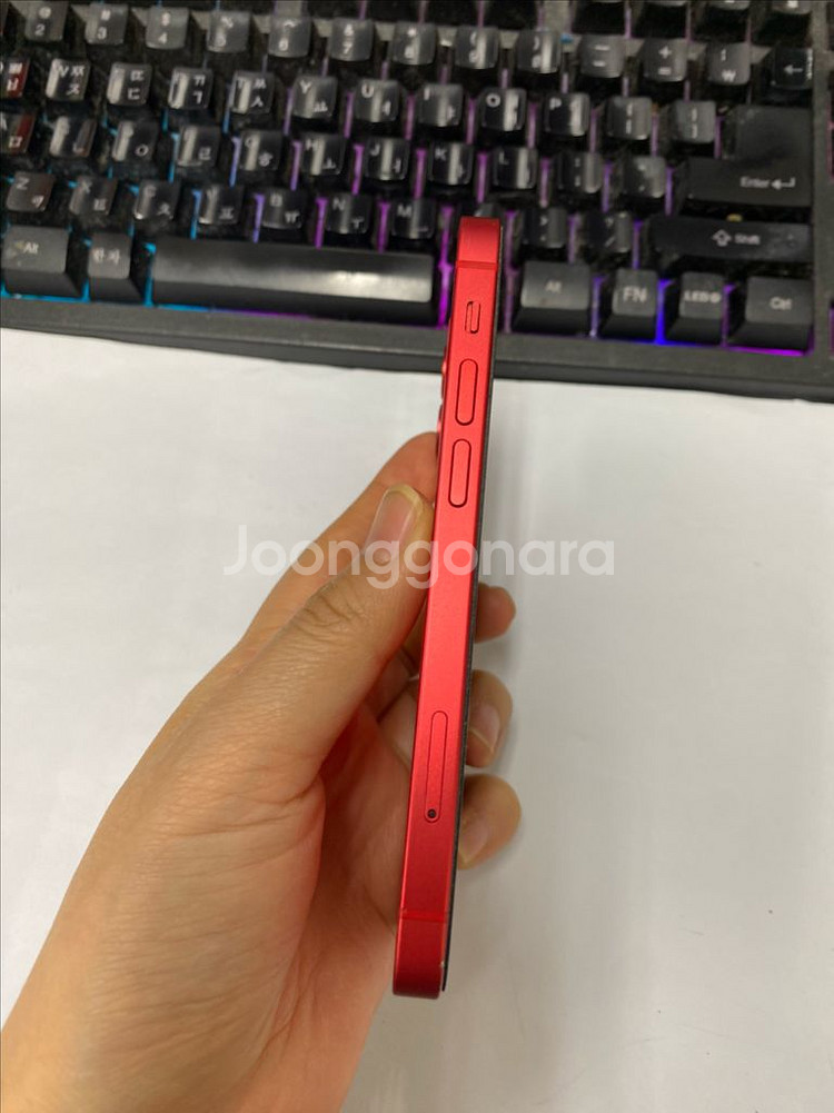 아이폰12미니 레드 SSS급 128GB 배터리91%--5