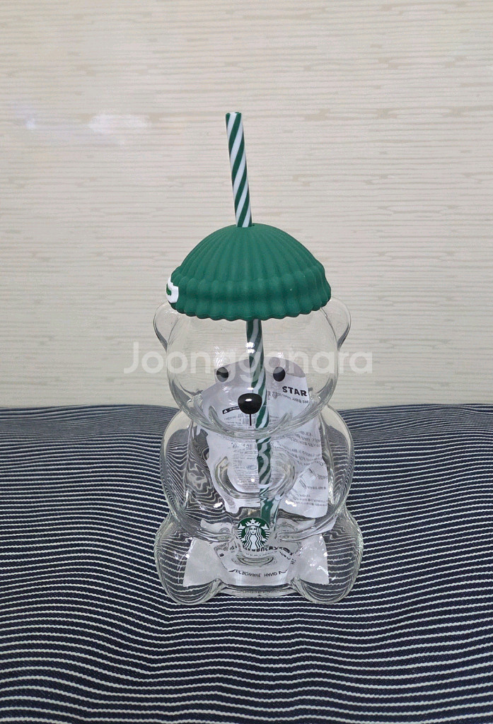 핫한 상품 스타벅스 오텀 베어리스타 글라스 텀블러--0