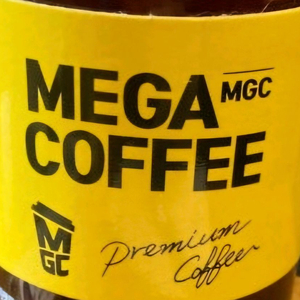 메가커피 아아(1,600원) 2장, 아메리카노 핫(